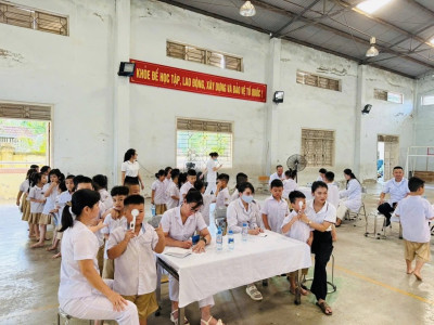 🍀🍀 KHÁM SỨC KHỎE NĂM HỌC 2025-2026 CHO HỌC SINH TRƯỜNG TIỂU HỌC ĐỒNG MAI I. 🌸🌸