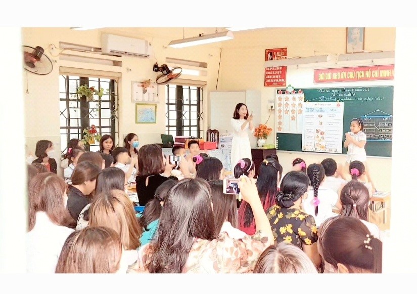 Trường Tiểu học Đồng Mai I thực hiện tiết chuyên đề cấp quận môn Tự nhiên và xã hội lớp 3 năm học 2022-2023