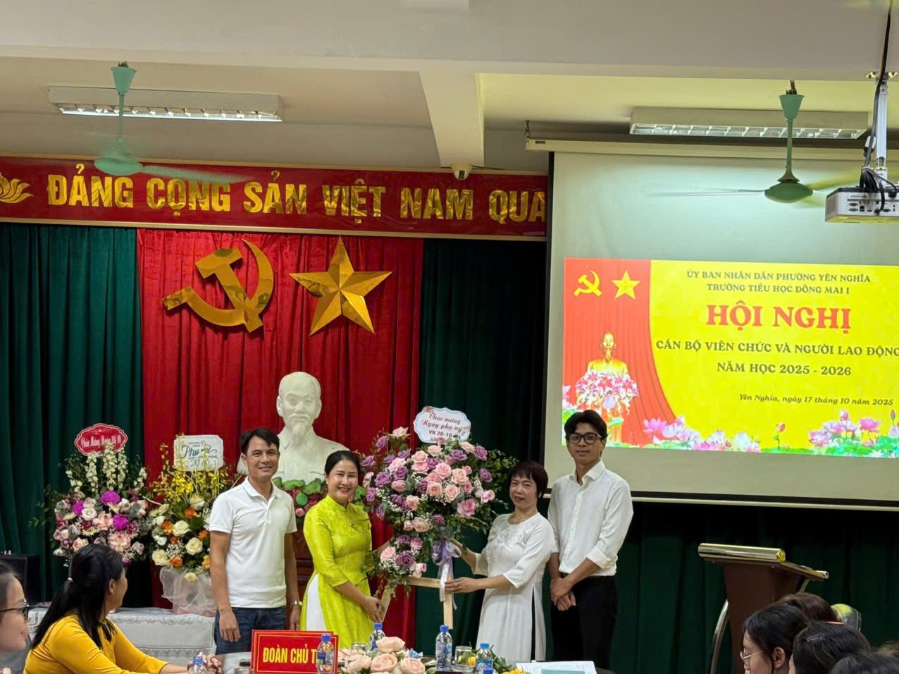 🎉 HỘI NGHỊ CÁN BỘ VIÊN CHỨC VÀ NGƯỜI LAO ĐỘNG TRƯỜNG TIỂU HỌC ĐỒNG MAI I NĂM HỌC 2025 – 2026 🎉